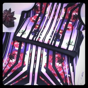 NWT Bisou Bisou Blouse and Skirt Set